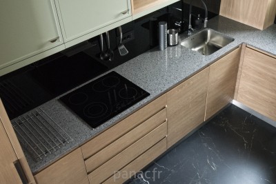 taurus terazzo grey - realisation 1