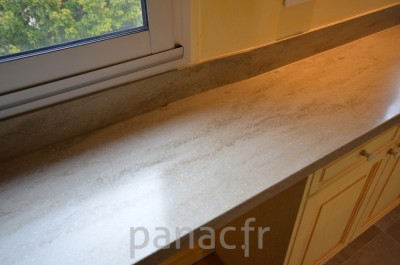 Plan de traviail en Corian