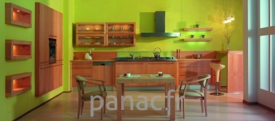 Cuisine écologique en bois