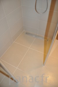 Paroi et porte de douche sur mesure