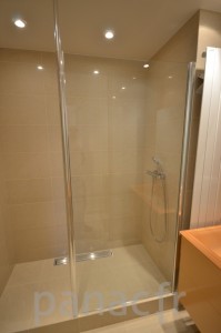 Paroi et porte de douche sur mesure