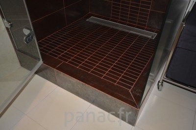 Paroi et porte de douche sur mesure