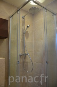 Paroi et porte de douche sur mesure