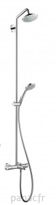 Hansgrohe® Raindance Select Showerpipe/Colonne de douche 240 pour baignoire avec bras de douche