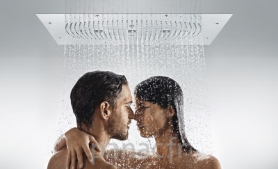 Hansgrohe® Douche de tête Raindance Rainmaker 680 mm x 460 mm avec éclairage