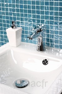 Plan vasque en verre sur mesure