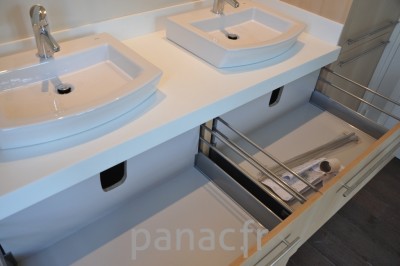 Mobilier salle de bain sur mesure