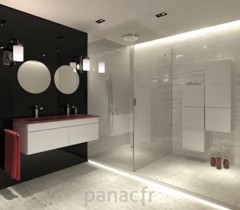 Salle de bain moderne, salle de bain design