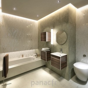 Salle de bain moderne, salle de bain design