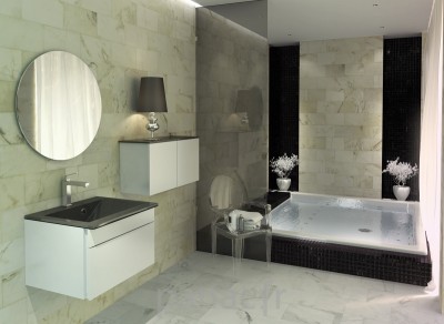 Salle de bain moderne, salle de bain design