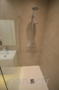 Douche à l'italienne