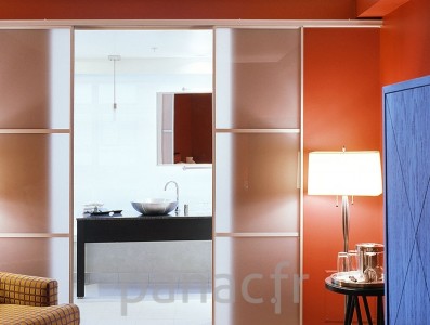 Portes coulissantes Raumplus® en verre