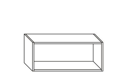 Meubles hauts sur mesure hauteur 304mm