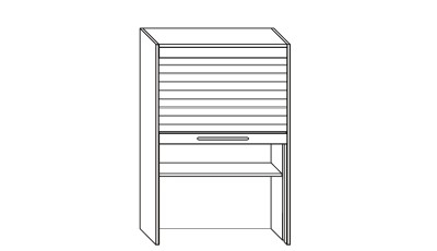 Meubles sur mesure posés sur plan hauteur 1452mm