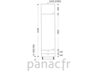 Colonne de rangement de cuisine K-40/2340 A2 L