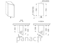Meuble bas, de cuisine, terminal DS-30 DL