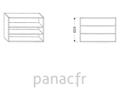 Meuble haut de cuisine G-450/604