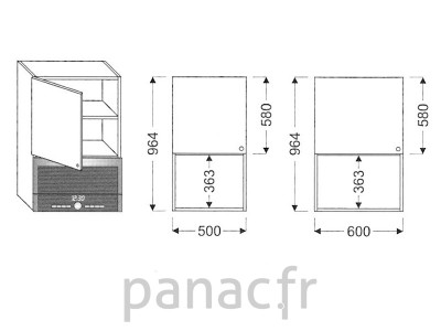 Meuble haut de cuisine GM-50/964 NL