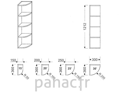 Armoire de cuisine GO-150/1212 P