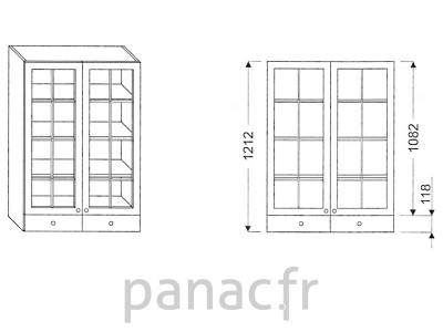 Armoire de cuisine V-80/1212 F