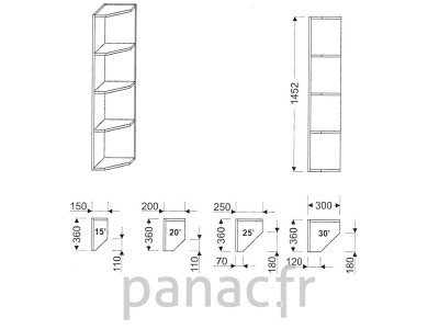 Armoire de cuisine G-300/1452 P