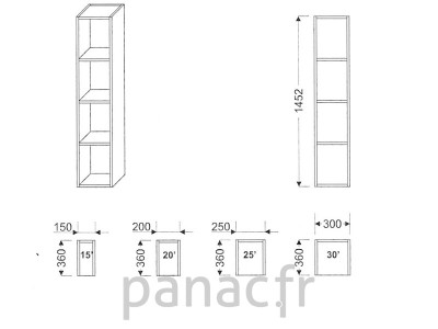 Armoire de cuisine G-200/1452 R