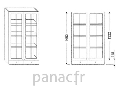 Armoire de cuisine V-90/1452 F