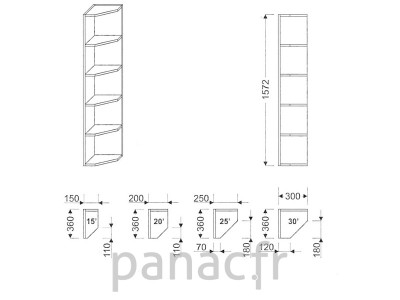 Armoire de cuisine G-250/1572 P