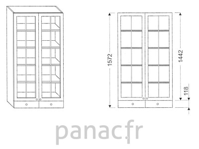 Armoire de cuisine V-70/1572 F