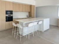 Cuisine sur mesure avec îlot central