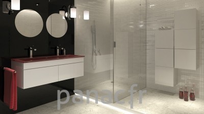 Salle de bain moderne, salle de bain design