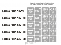 Laura Plus 50x90 [cm]