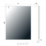 Blanca 80x80 [cm]