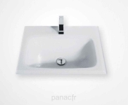 Glass 60-03  Plan vasque en verre sur mesure