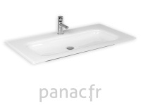 Glass 100-02 Plan vasque en verre sur mesure