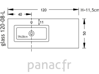 Glass 120-08-L