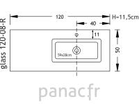 Glass 120-08-R