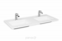 Glass 120D-03 Plan vasque en verre double