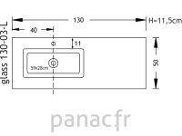 Glass 130-03-L