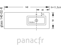 Glass 140-02-R