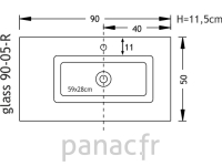 Glass 90-05-R