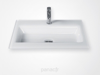 Glass 90-13 Plan vasque en verre sur mesure